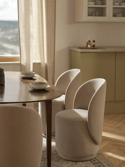 Westwing Collection Samt-Polsterstuhl Zeyno Neueste Stile
