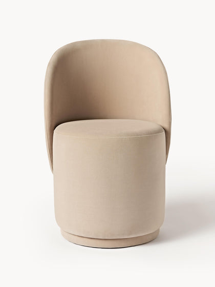 Westwing Collection Samt-Polsterstuhl Zeyno Neueste Stile