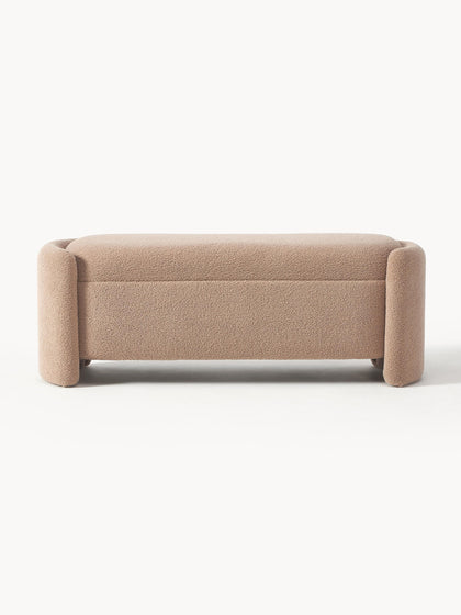 Westwing Collection Teddy-Polsterbank Benji mit Stauraum Bis zu 65% Rabatt
