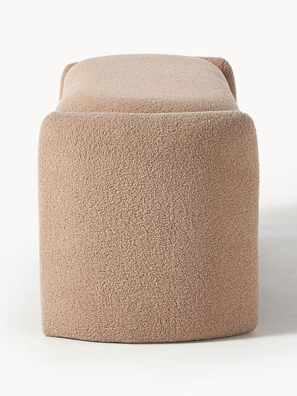 Westwing Collection Teddy-Polsterbank Benji mit Stauraum Bis zu 65% Rabatt