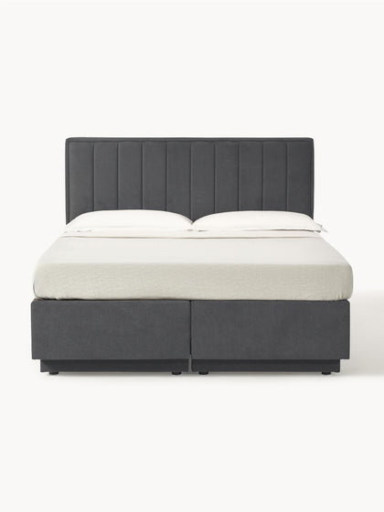 Westwing Collection Boxspringbett Livia mit Stauraum Nur für heute