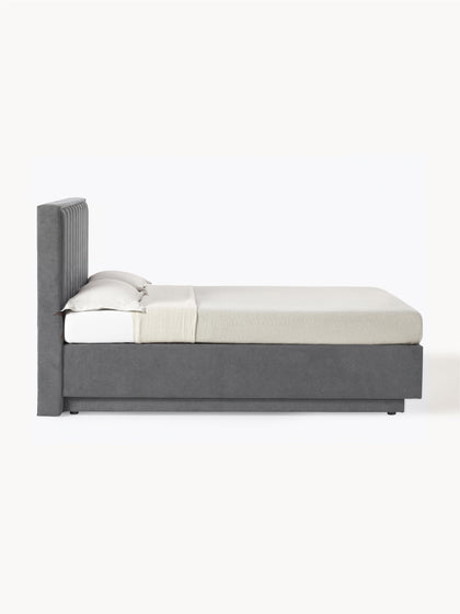 Westwing Collection Boxspringbett Livia mit Stauraum Nur für heute