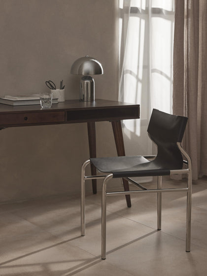 Westwing Collection Lederstuhl Haku 50% Rabatt mit kostenlosem Versand