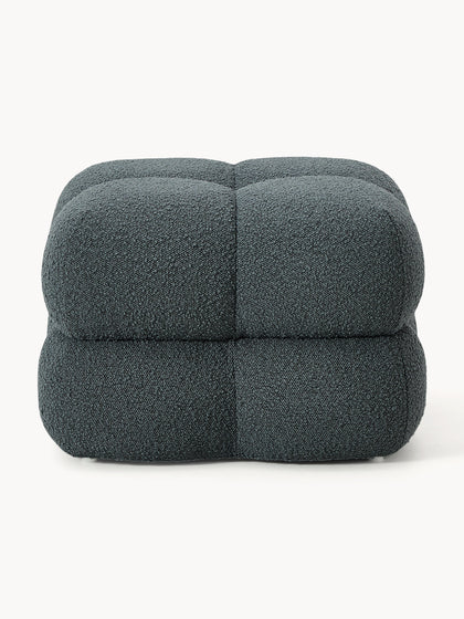 Westwing Collection Bouclé-Polsterhocker Ellie im Angebot
