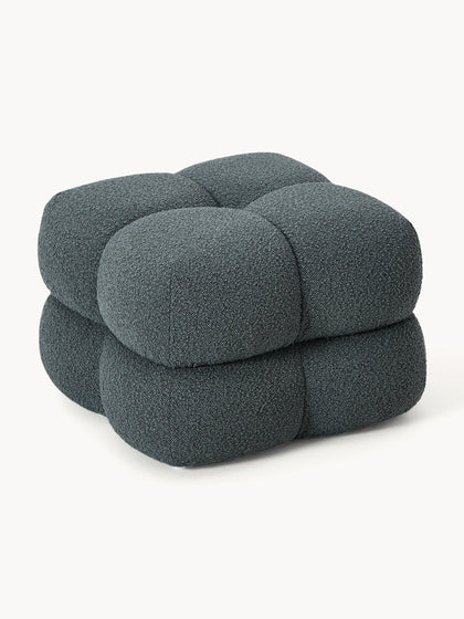 Westwing Collection Bouclé-Polsterhocker Ellie im Angebot