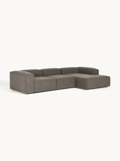 Westwing Collection Modulares Ecksofa Lennon aus Bouclé Günstig kaufen