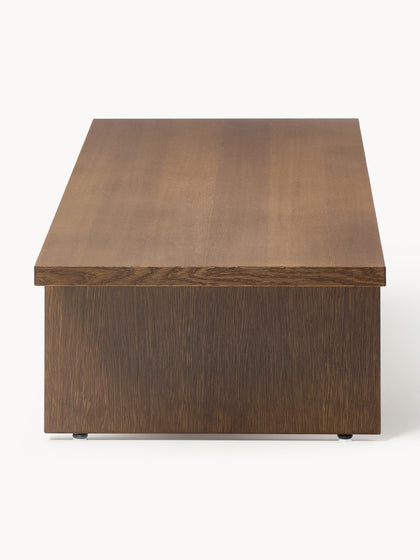Westwing Collection Niedriger Holz-Couchtisch Dako Online Shopping