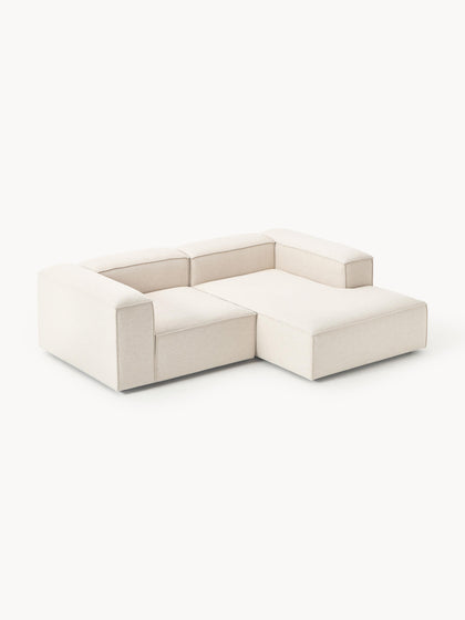 Westwing Collection Modulares Ecksofa Lennon aus Leinen-Mix Black Friday
