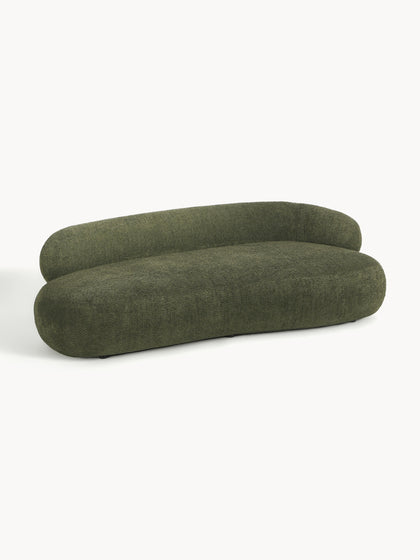 Westwing Collection Sofa Alba (3-Sitzer) aus Teddy-Bouclé Cyber Monday