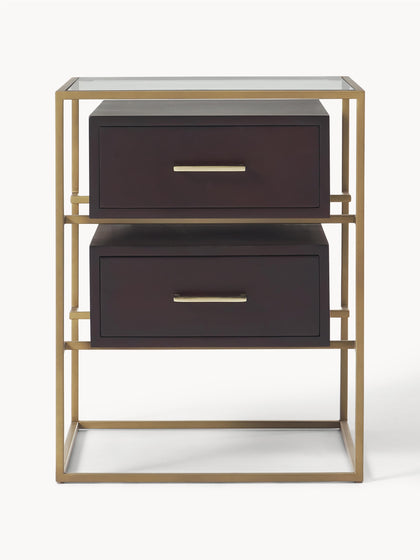 Westwing Collection Nachttisch Lyle aus Mangoholz Osterangebot