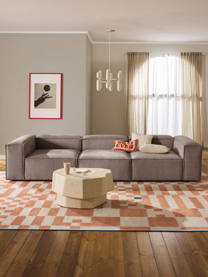 Westwing Collection Modulares Sofa Lennon (4-Sitzer) aus Cord Vatertagsangebot
