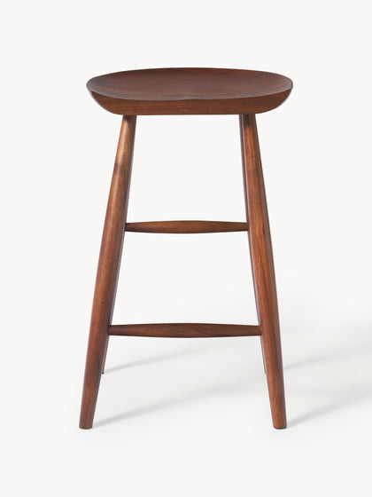 Westwing Collection Thekenhocker Nino aus Mangoholz Online Outlet