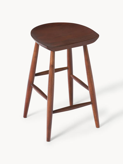 Westwing Collection Thekenhocker Nino aus Mangoholz Online Outlet