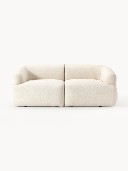 Westwing Collection Modulares Bouclé-Sofa Sofia (2-Sitzer) Blitzangebot