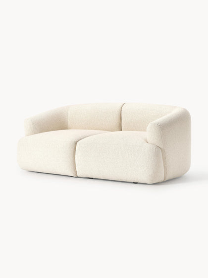 Westwing Collection Modulares Bouclé-Sofa Sofia (2-Sitzer) Blitzangebot