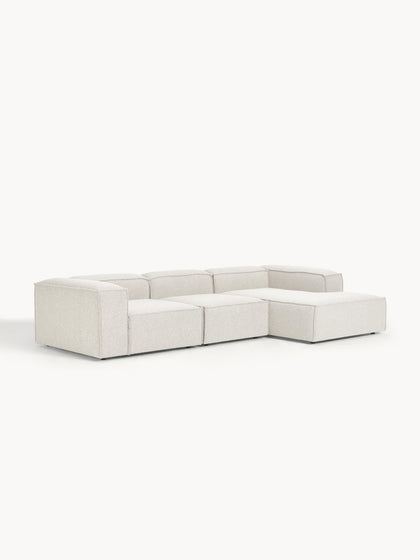 Westwing Collection Modulares Ecksofa Lennon aus Bouclé Letzte 2 Tage