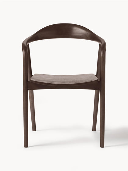 Westwing Collection Holz-Armlehnstuhl Angelina Fabrikladen