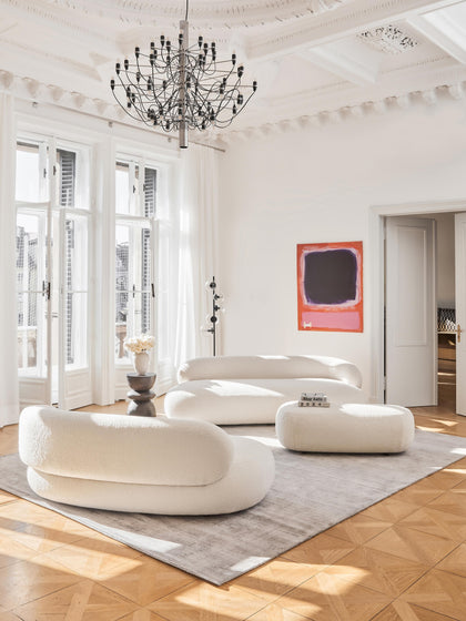 Westwing Collection Teddy-Sofa Alba (2-Sitzer) Im Verkauf