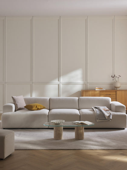Westwing Collection Sofa Melva (4-Sitzer) Saisonschlussverkauf