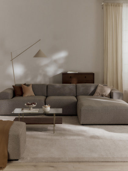 Westwing Collection Ecksofa Melva (4-Sitzer) Osterangebot