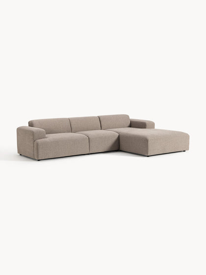 Westwing Collection Ecksofa Melva (4-Sitzer) Osterangebot