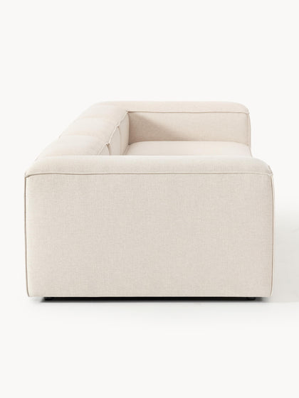 Westwing Collection Modulares Sofa Lennon (4-Sitzer) aus Leinen-Mix Große Rabatte