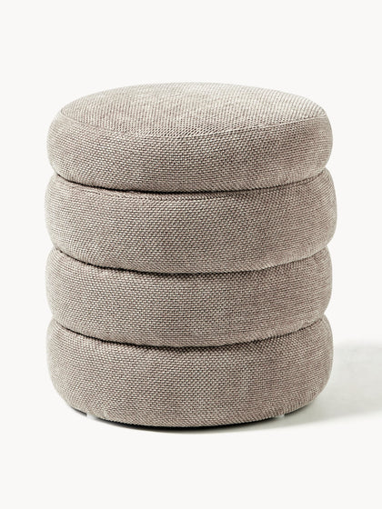 Westwing Collection Polsterhocker Alto mit Stauraum Letzte 3 Tage
