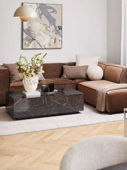 Westwing Collection Couchtisch Lesley in Marmor-Optik Neueste Stile