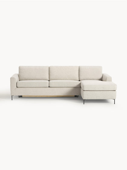 Westwing Collection Schlafsofa Cucita (3-Sitzer) mit Matratze Vierteljährliche Förderung