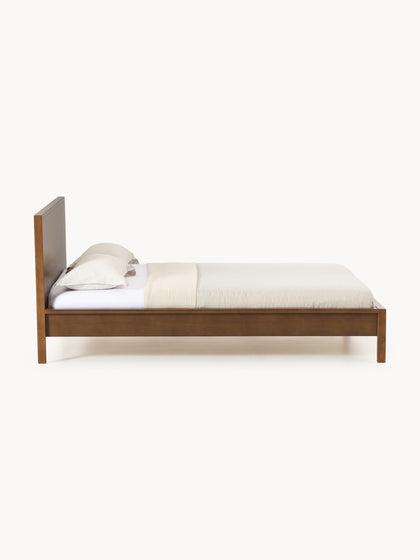 Westwing Collection Holzbett Tammy mit Kopfteil Super Rabatt