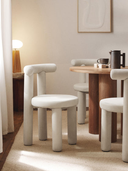 Westwing Collection Samt-Polsterstuhl Calan Angebote