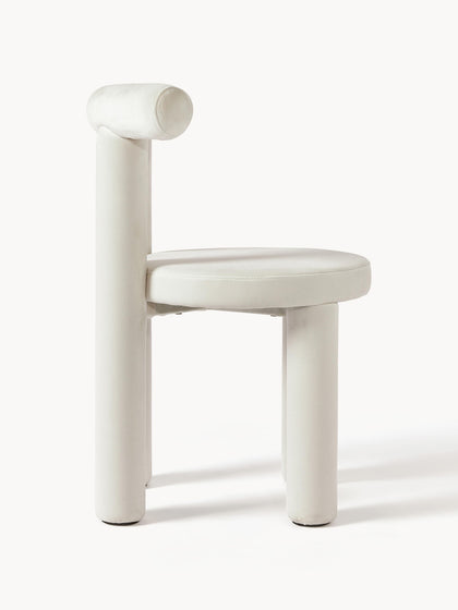 Westwing Collection Samt-Polsterstuhl Calan Angebote