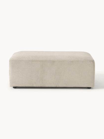 Westwing Collection XL-Hocker Melva aus Cord B 116 x T 72 cm Hotsell