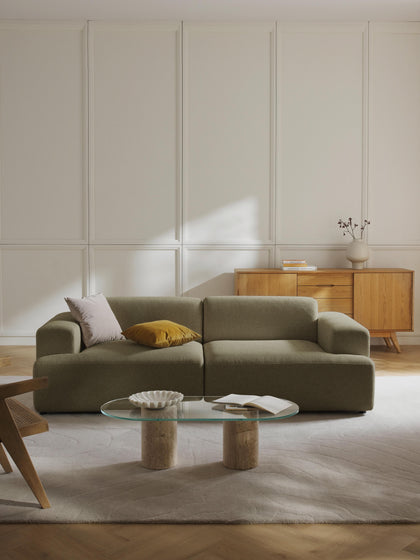 Westwing Collection Sofa Melva (3-Sitzer) Großer Ausverkauf