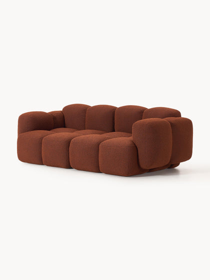 Westwing Collection Modulares Sofa Tayla (3-Sitzer) aus Bouclé Cyber Monday