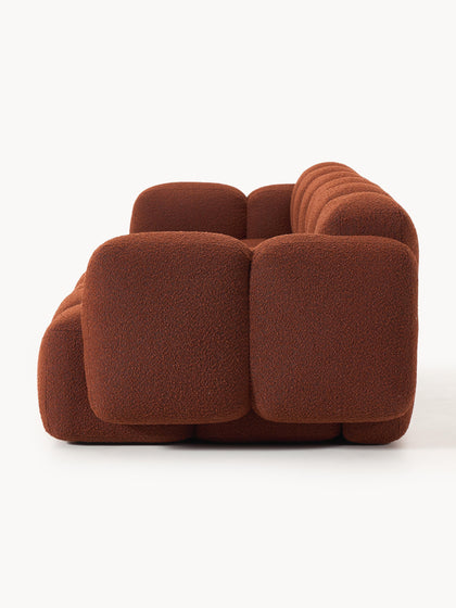 Westwing Collection Modulares Sofa Tayla (4-Sitzer) aus Bouclé Osterangebot
