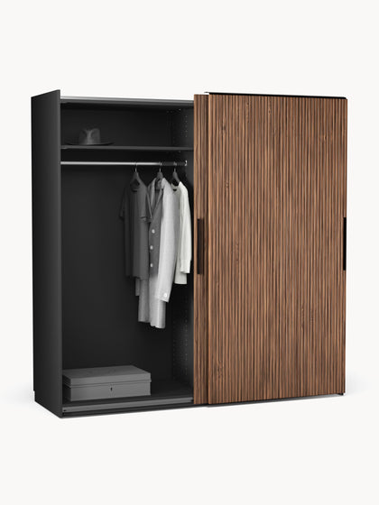Westwing Collection Modularer Schwebetürenschrank Simone 200 cm Breite mehrere Varianten Neueste Mode