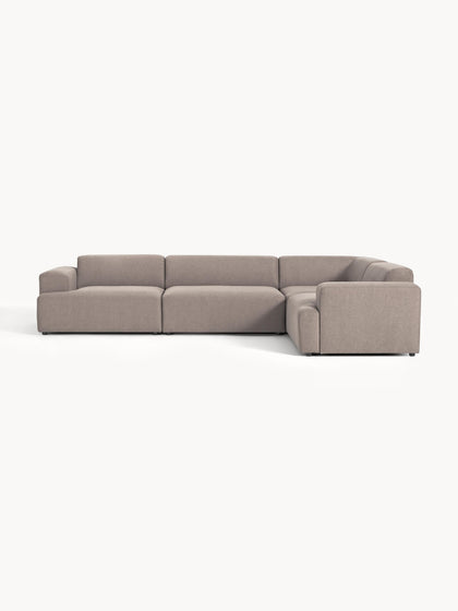 Westwing Collection Großes Ecksofa Melva (4-Sitzer) Online Outlet