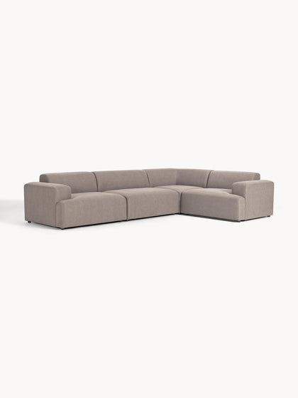 Westwing Collection Großes Ecksofa Melva (4-Sitzer) Online Outlet