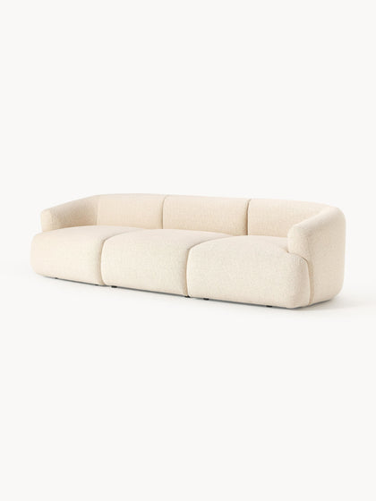 Westwing Collection Modulares Bouclé-Sofa Sofia (3-Sitzer) Große Rabatte