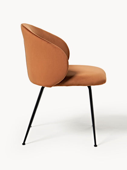 Westwing Collection Samt-Polsterstühle Luisa 2 Stück Saisonale Angebote