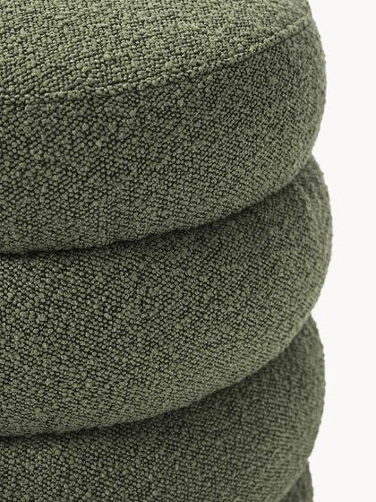 Westwing Collection Bouclé-Polsterhocker Alto Sonderangebot der Fabrik