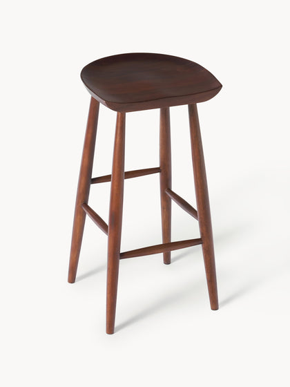 Westwing Collection Barhocker Nino aus Mangoholz Black Friday Preise