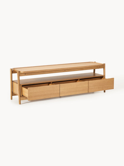 Westwing Collection Holz-Lowboard Libby Im Verkauf