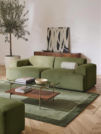 Westwing Collection Cord-Sofa Melva (2-Sitzer) Outlet