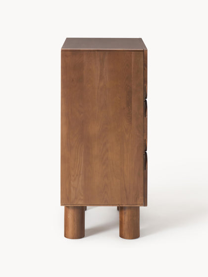 Westwing Collection Kommode Cadi aus Eichenholz Angebote
