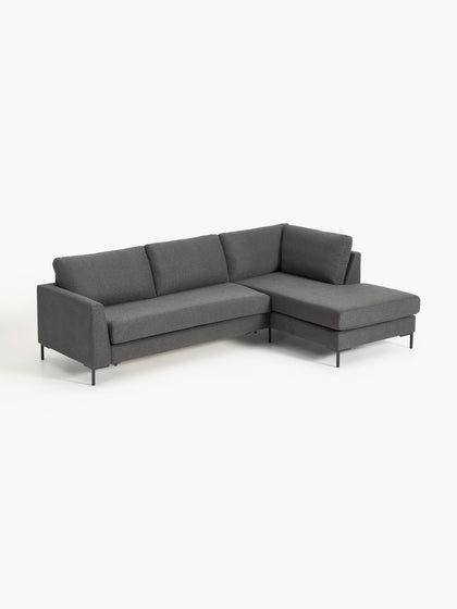 Westwing Collection Schlafsofa Luna (3-Sitzer) mit Matratze Sonderangebot