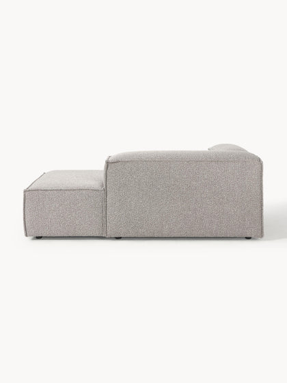Westwing Collection Ottomane-Eckmodul Lennon aus Bouclé Begrenztes Angebot