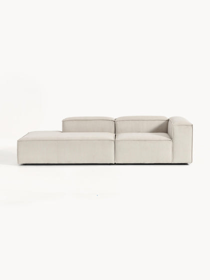 Westwing Collection Modulare Ottomane Lennon aus Cord Black Friday