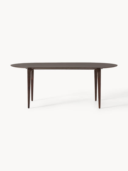 Westwing Collection Ovaler Esstisch Archie aus Mangoholz 200 x 100 cm Exklusive Angebote